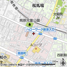 佐賀県唐津市熊原町3196-1周辺の地図