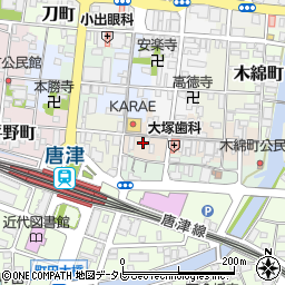 川島豆腐店周辺の地図