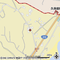 大分県杵築市奈多3346-1周辺の地図