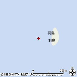 羽島周辺の地図