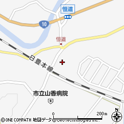 大分県杵築市山香町大字野原1726周辺の地図