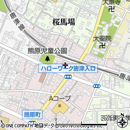 佐賀県唐津市熊原町3201周辺の地図