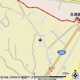 大分県杵築市奈多3347-1周辺の地図