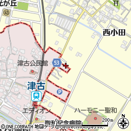 福岡県筑紫野市西小田924-2周辺の地図
