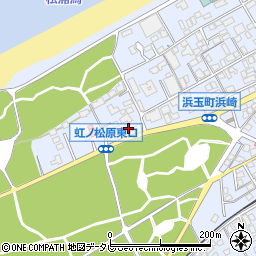 佐賀県唐津市浜玉町浜崎1876周辺の地図