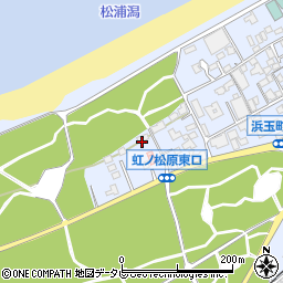 佐賀県唐津市浜玉町浜崎1888周辺の地図