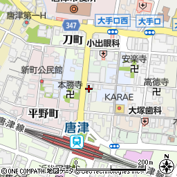 十八親和銀行唐津支店 ＡＴＭ周辺の地図