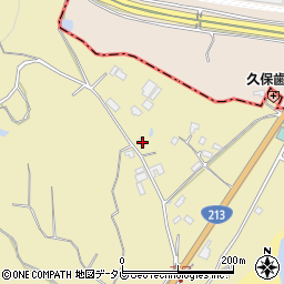 大分県杵築市奈多3481-1周辺の地図