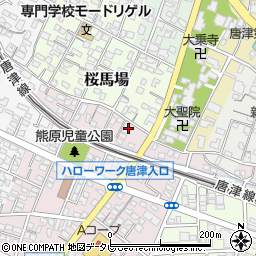 佐賀県唐津市熊原町3209-3周辺の地図