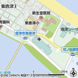 ホテル＆リゾーツ佐賀唐津　ブライダル専用周辺の地図