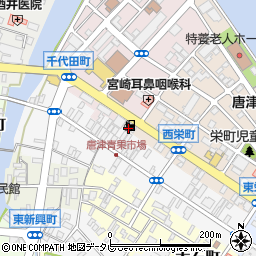 ａｐｏｌｌｏｓｔａｔｉｏｎセルフ栄町ＳＳ周辺の地図