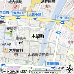 〒847-0044 佐賀県唐津市木綿町の地図