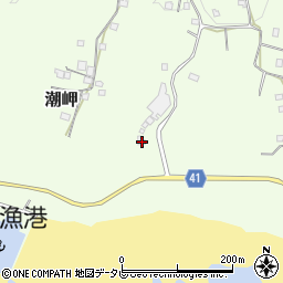 和歌山県東牟婁郡串本町潮岬856周辺の地図