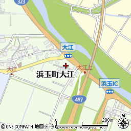 佐賀県唐津市浜玉町大江204周辺の地図