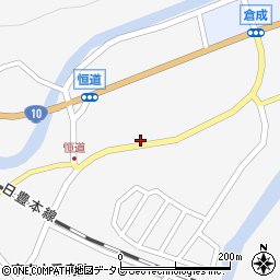 大分県杵築市山香町大字野原2045周辺の地図