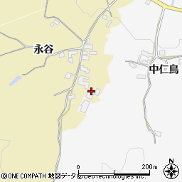 福岡県朝倉市日向石1201周辺の地図