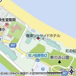 唐津シーサイドホテル周辺の地図