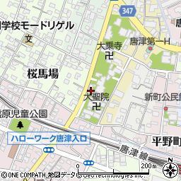 熊野原神社周辺の地図