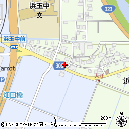 佐賀県唐津市浜玉町大江55-2周辺の地図