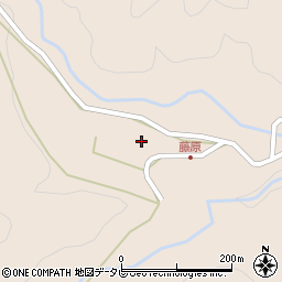 大分県中津市山国町槻木236周辺の地図