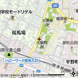 熊野原神社周辺の地図