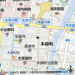 風来坊　唐津店周辺の地図