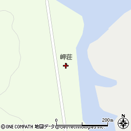 岬荘デイサービス周辺の地図