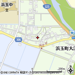 佐賀県唐津市浜玉町大江72周辺の地図