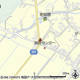 栗田郵便局 ＡＴＭ周辺の地図