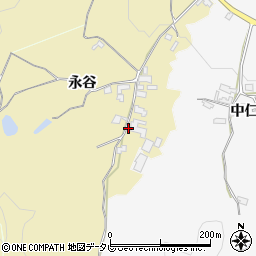福岡県朝倉市日向石1202周辺の地図