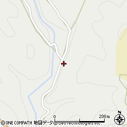 高知県高岡郡津野町赤木45周辺の地図