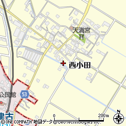 福岡県筑紫野市西小田917周辺の地図
