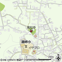 高松寺周辺の地図