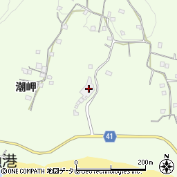 和歌山県東牟婁郡串本町潮岬850周辺の地図