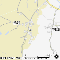 福岡県朝倉市日向石1197周辺の地図