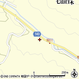 佐賀県唐津市七山白木1501周辺の地図