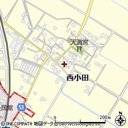 福岡県筑紫野市西小田914周辺の地図