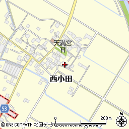 福岡県筑紫野市西小田573周辺の地図