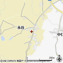 福岡県朝倉市日向石1213周辺の地図