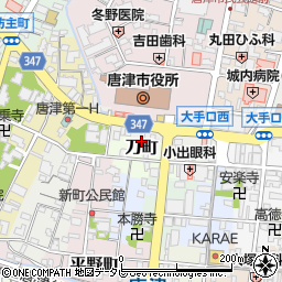 有限会社山田金物店周辺の地図