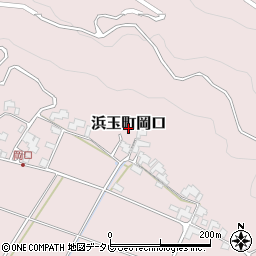 佐賀県唐津市浜玉町岡口周辺の地図