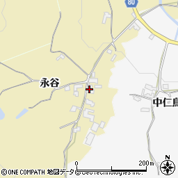 福岡県朝倉市日向石1190周辺の地図