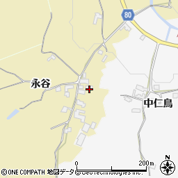 福岡県朝倉市日向石1193周辺の地図