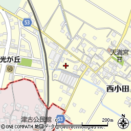 福岡県筑紫野市西小田755周辺の地図