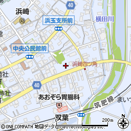 佐賀県唐津市浜玉町浜崎1254周辺の地図