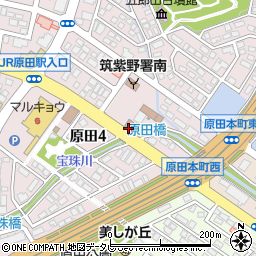 原田郵便局 ＡＴＭ周辺の地図