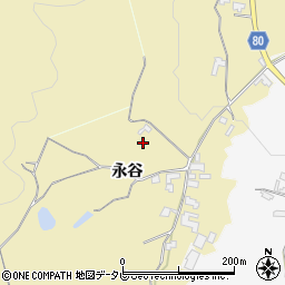 福岡県朝倉市日向石1269周辺の地図