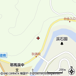 森耶馬渓線周辺の地図