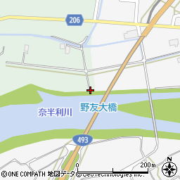 野友大橋周辺の地図