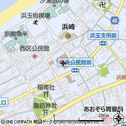 唐津市浜玉市民センター周辺の地図